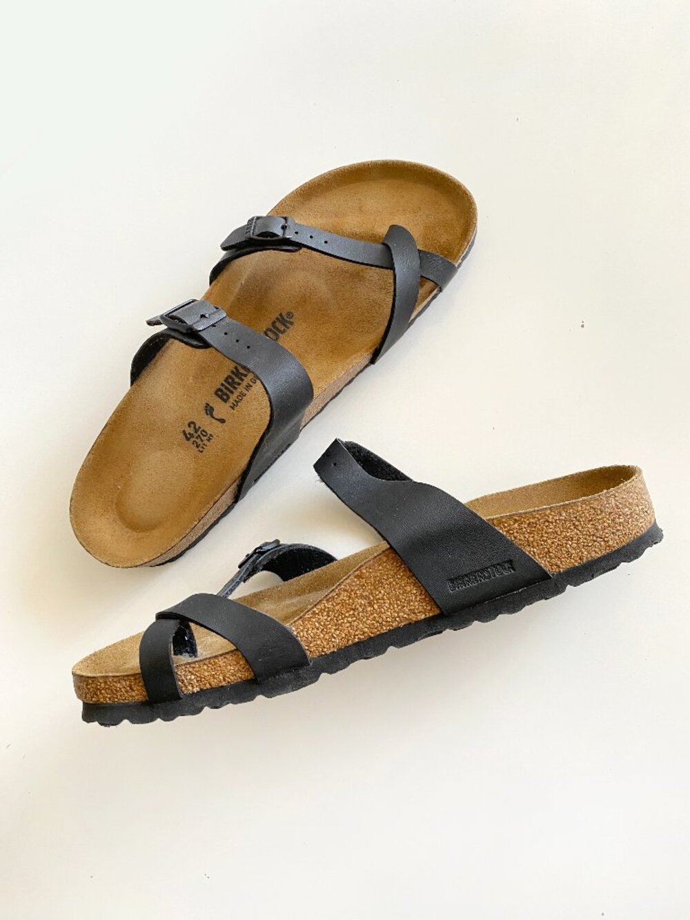 Birkenstock Unisex Mayari BF Graceful Sandals, Black, 42(EU) W11 / M9(US)